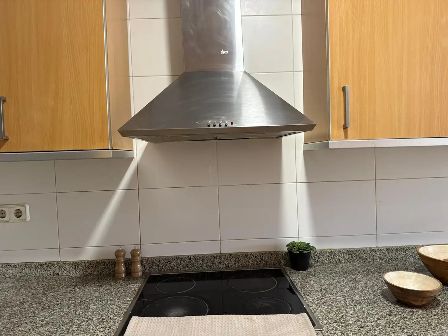 Cuina de Planta baixa en venda en Granollers amb Parquet i Terrassa
