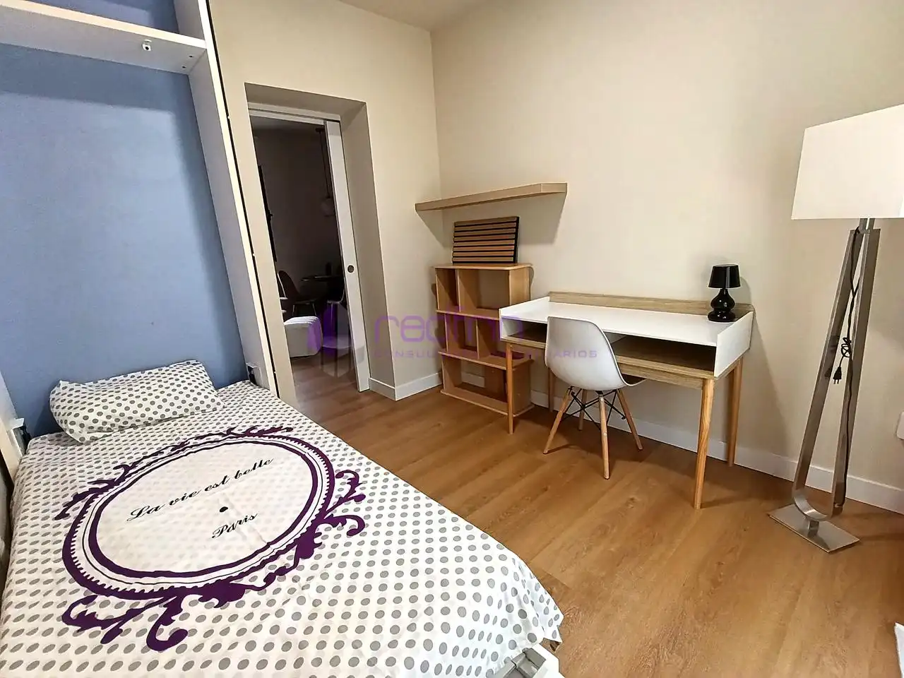 Bedroom of Flat for sale in Madrid