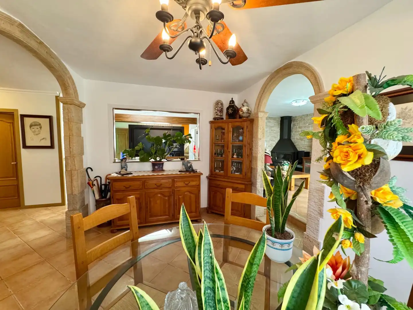 Dining room of Houses for sale in Santanyí  with Air Conditioner, Heating and Private garden