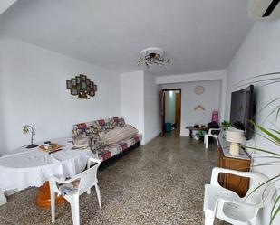Sala d'estar de Pis en venda en Dénia amb Aire condicionat, Terrassa i Moblat