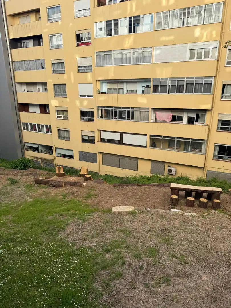 Exterior view of Flat for sale in Vigo   with Private garden, Storage room and Swimming Pool