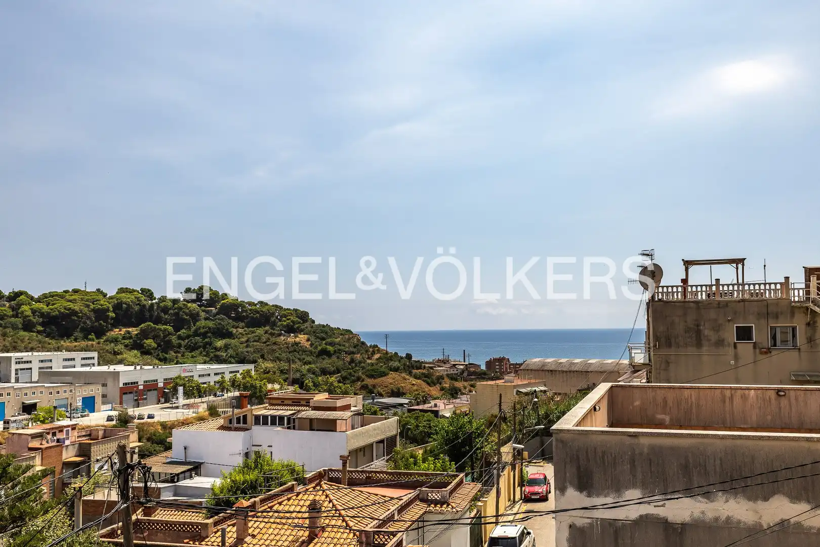 Vista exterior de Casa adosada en venda en Montgat amb Calefacció, Parquet i Terrassa