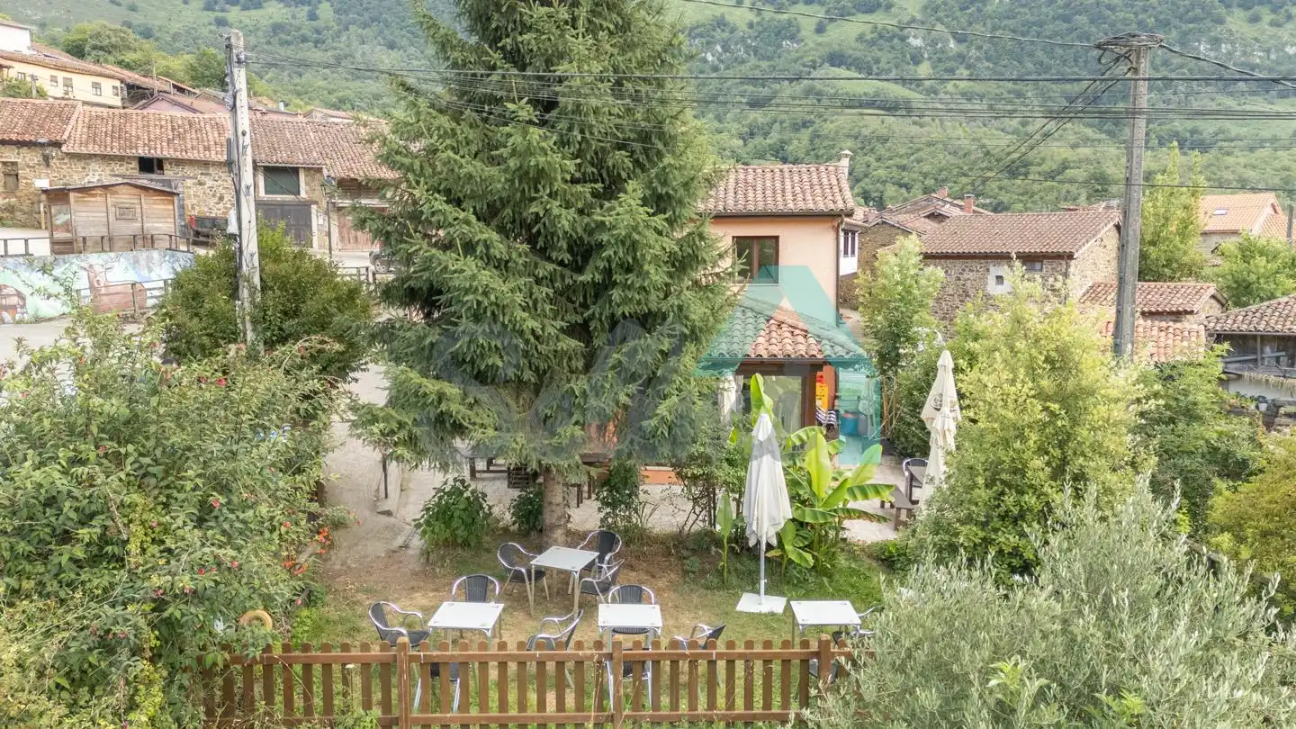 Terraza de Casa o chalet en venta en Sobrescobio con Calefacción, Jardín privado y Terraza