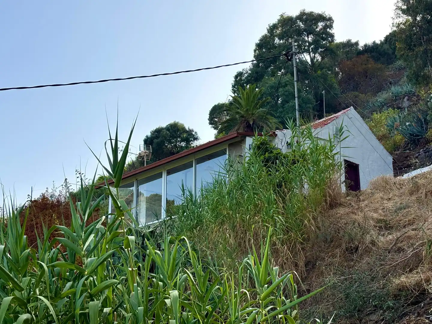Vista exterior de Finca rústica en venda en Santa Brígida amb Rentadora