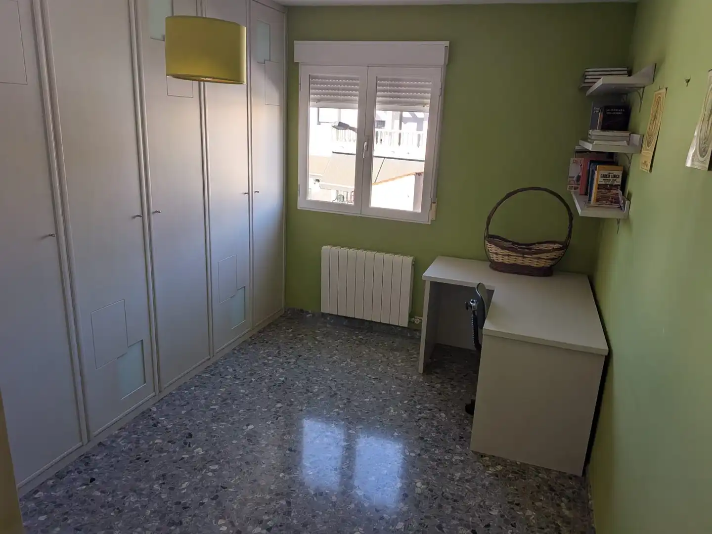 Bedroom of Flat for rent in Alhendín  with Air Conditioner, Heating and Terrace
