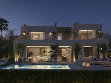 Casa amb balcó en venda a Mijas pueblo