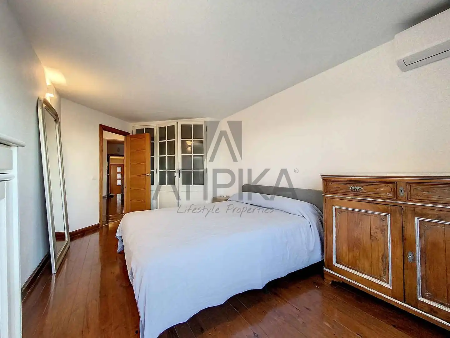 Schlafzimmer von Wohnung zum Verkauf in Sant Lluís mit Klimaanlage, Terrasse und Möbliert