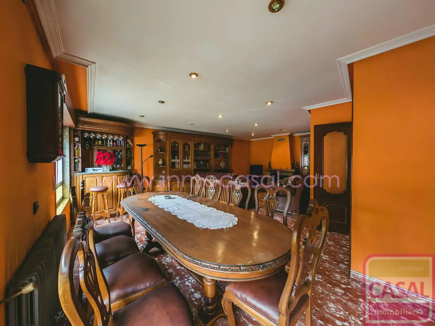 Esszimmer von Haus oder Chalet zum Verkauf in Mieres (Asturias) mit Heizung, Terrasse und Abstellraum