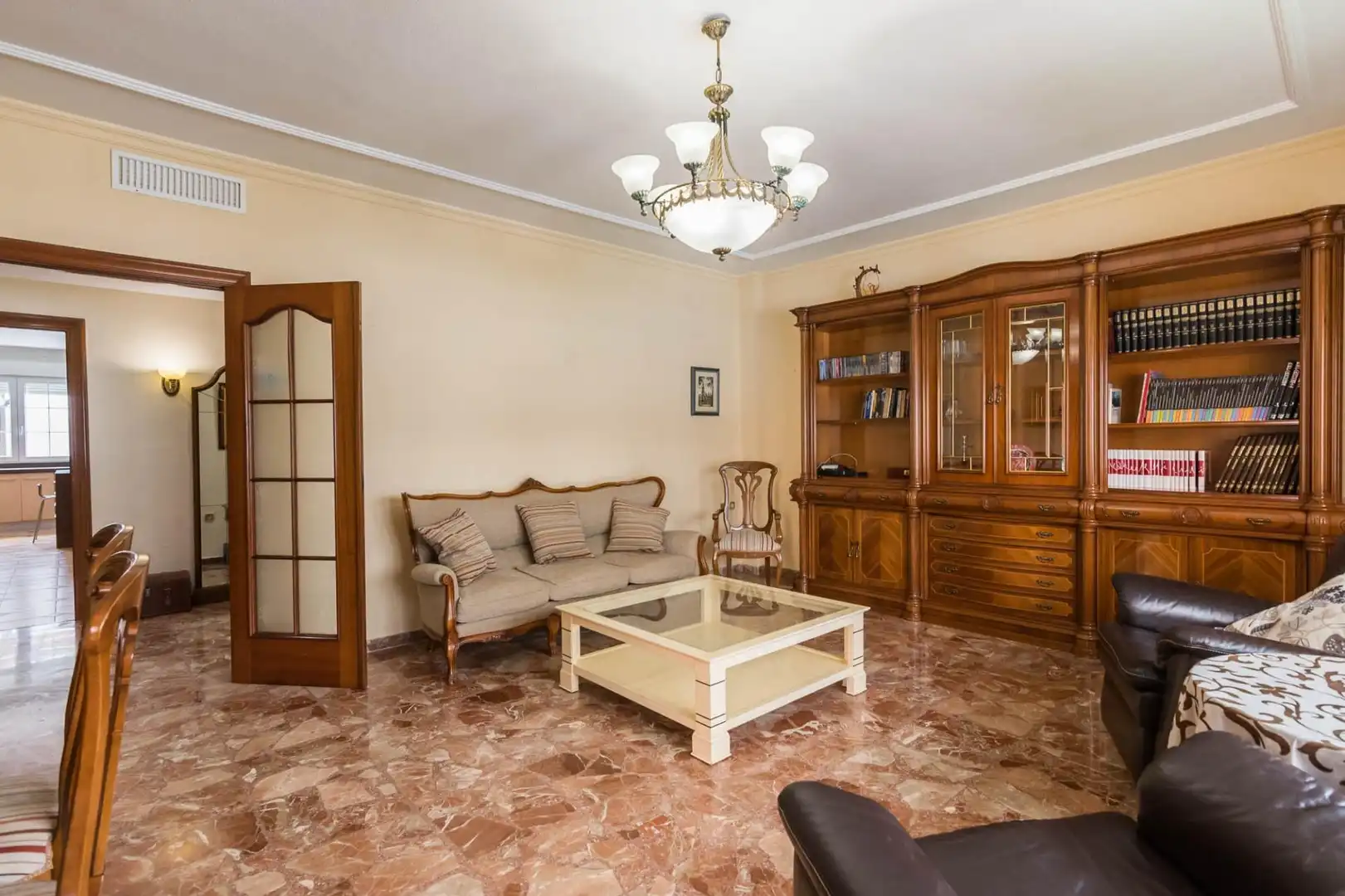 Sala d'estar de Casa o xalet en venda en Alcantarilla amb Aire condicionat, Calefacció i Terrassa