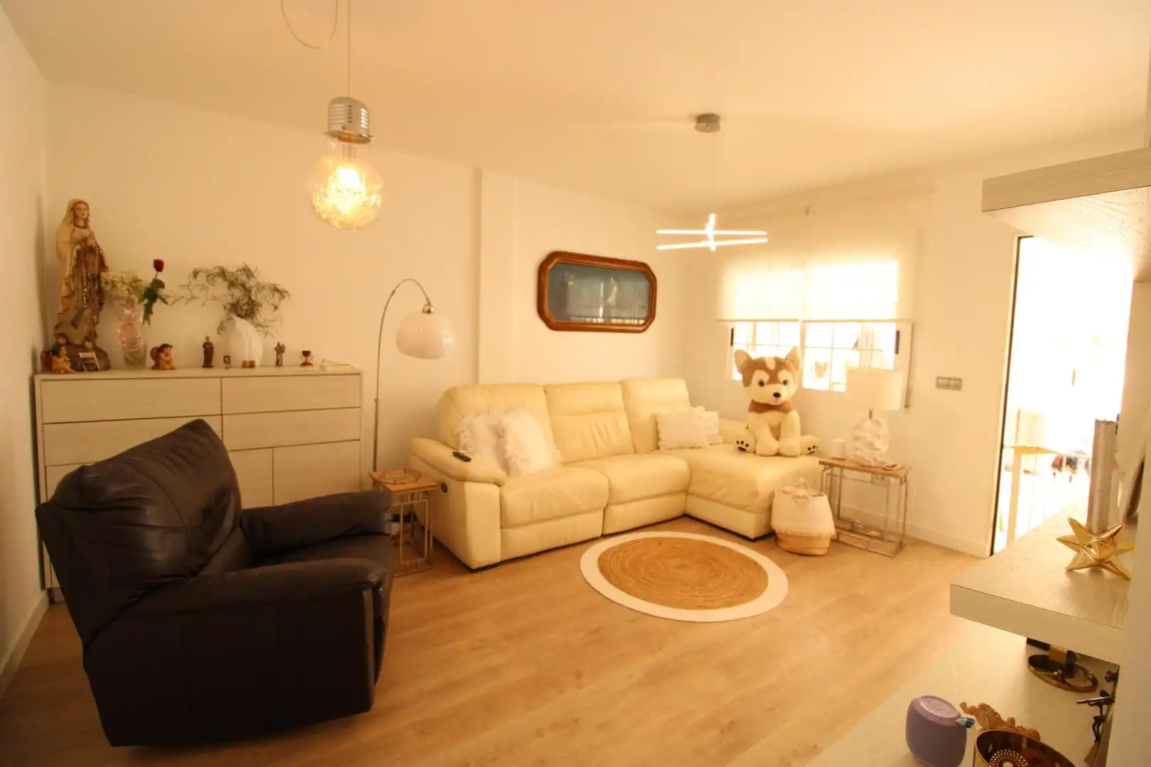 Sala de estar de Casa adosada en venta en Cartagena con Aire acondicionado, Jardín privado y Terraza