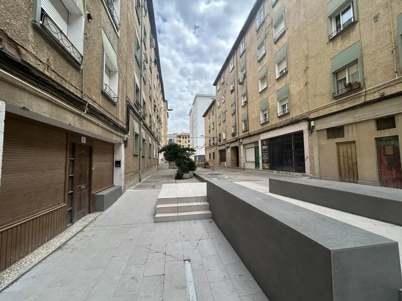Vista exterior de Pis en venda en Tudela