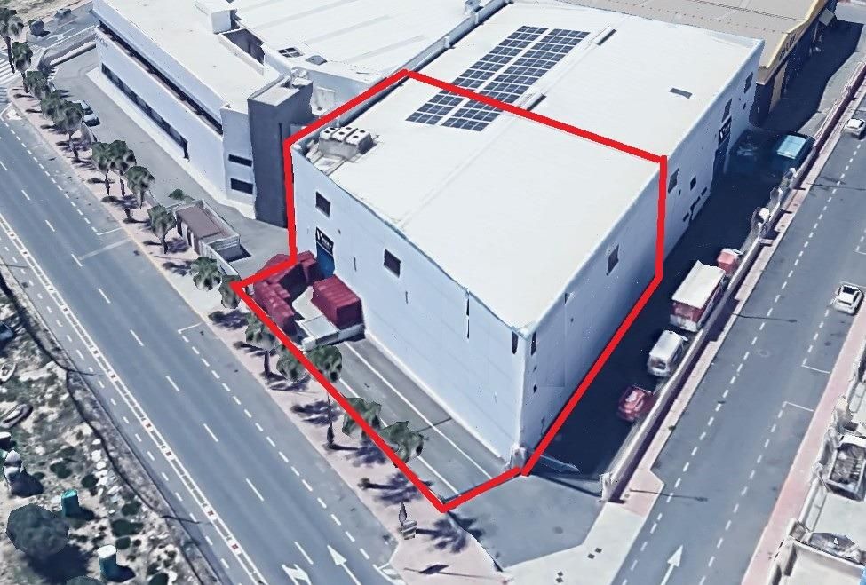 Vista exterior de Nau industrial de lloguer en San Vicente del Raspeig / Sant Vicent del Raspeig