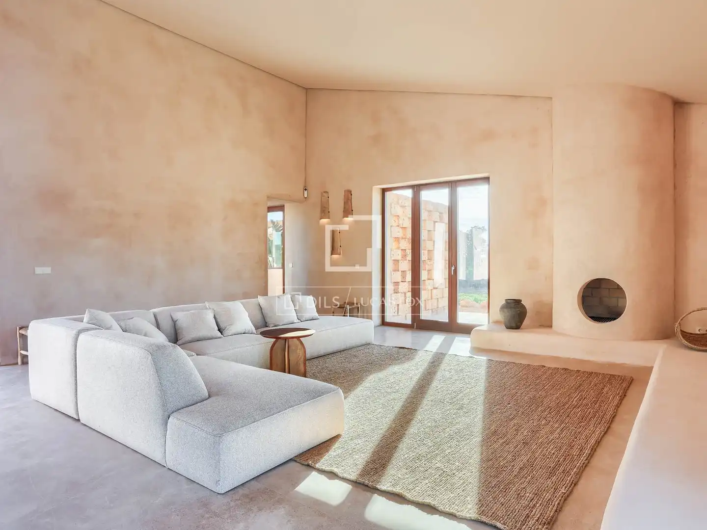 Sala d'estar de Finca rústica en venda en Felanitx amb Aire condicionat, Calefacció i Jardí privat