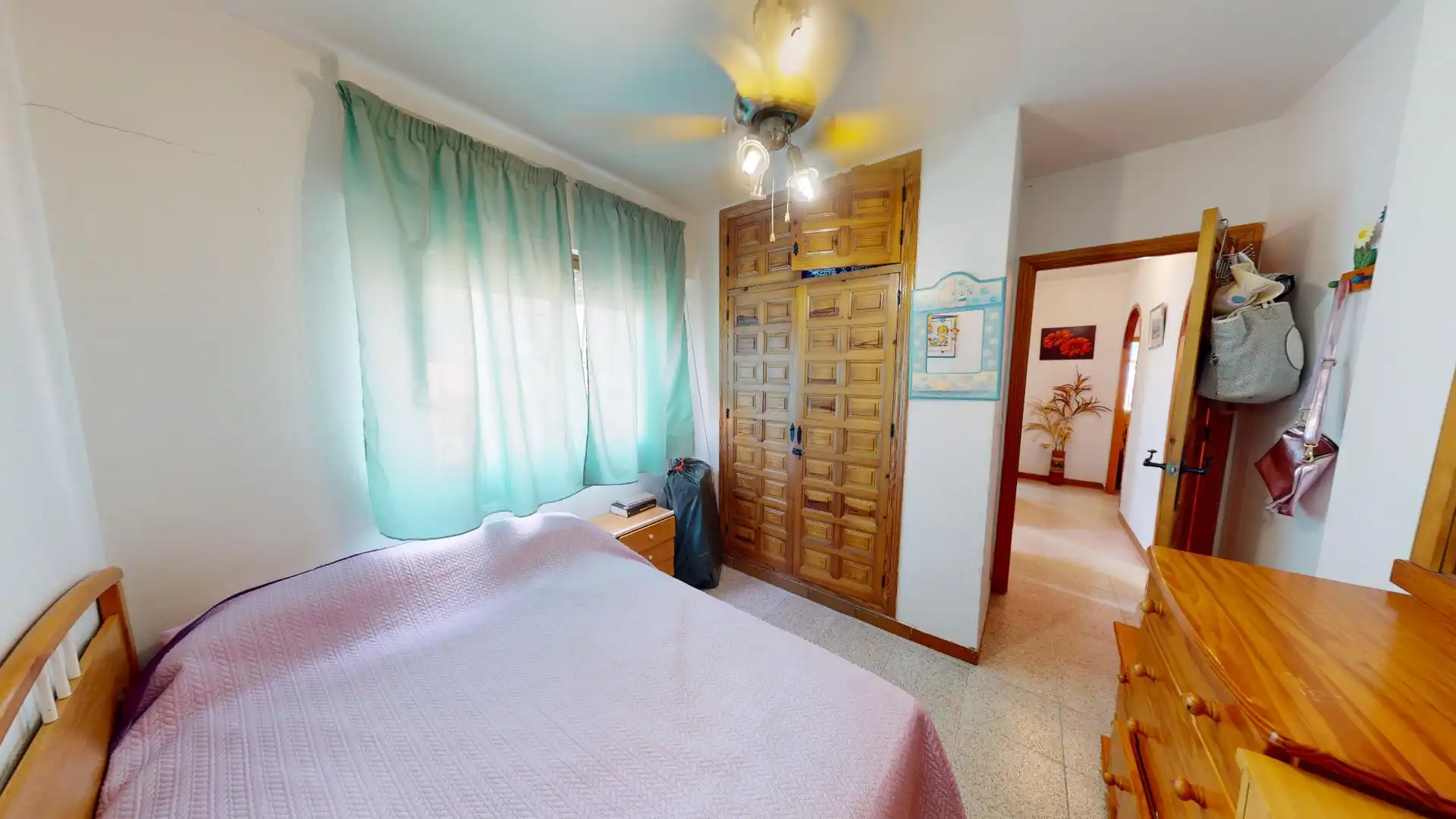 Schlafzimmer von Haus oder Chalet zum Verkauf in Los Alcázares mit Klimaanlage, Terrasse und Möbliert
