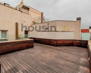 Terrace of Attic to rent in  Madrid Capital  with Heating, Terrace and Furnished