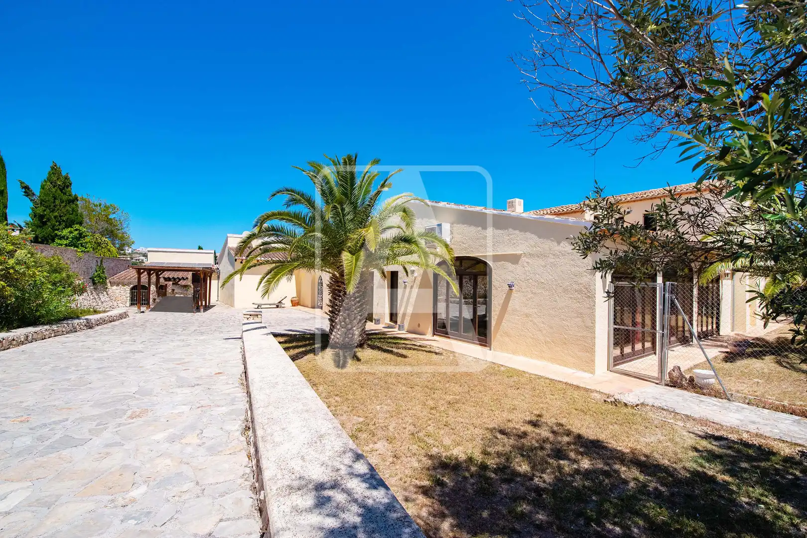 Vista exterior de Finca rústica en venta en Benissa con Aire acondicionado, Calefacción y Jardín privado