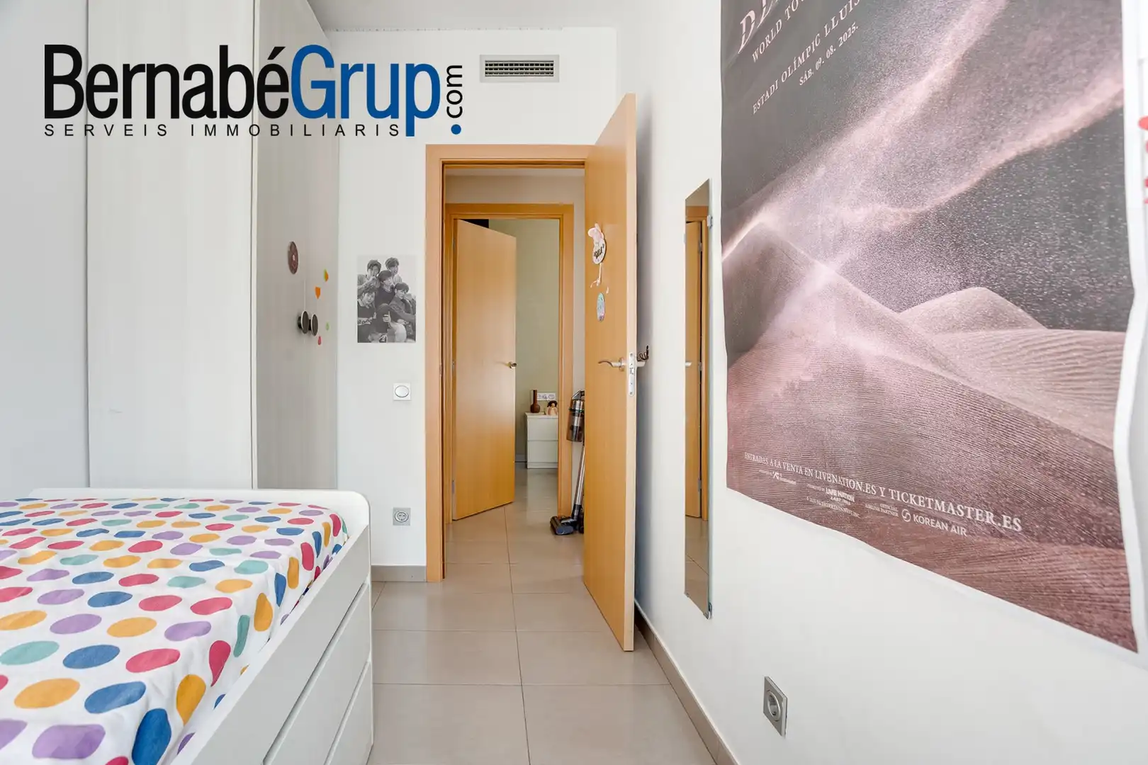 Schlafzimmer von Wohnung zum Verkauf in Les Franqueses del Vallès mit Klimaanlage, Heizung und Privatgarten