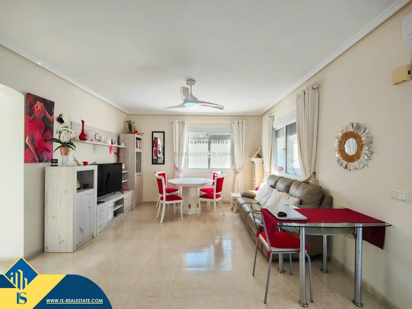 Sala de estar de Casa o chalet en venta en Rojales con Jardín privado, Terraza y Amueblado