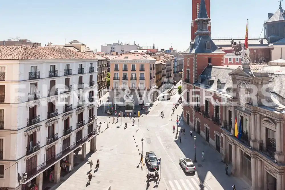 Vista exterior de Pis de lloguer en Madrid amb Aire condicionat, Calefacció i Moblat