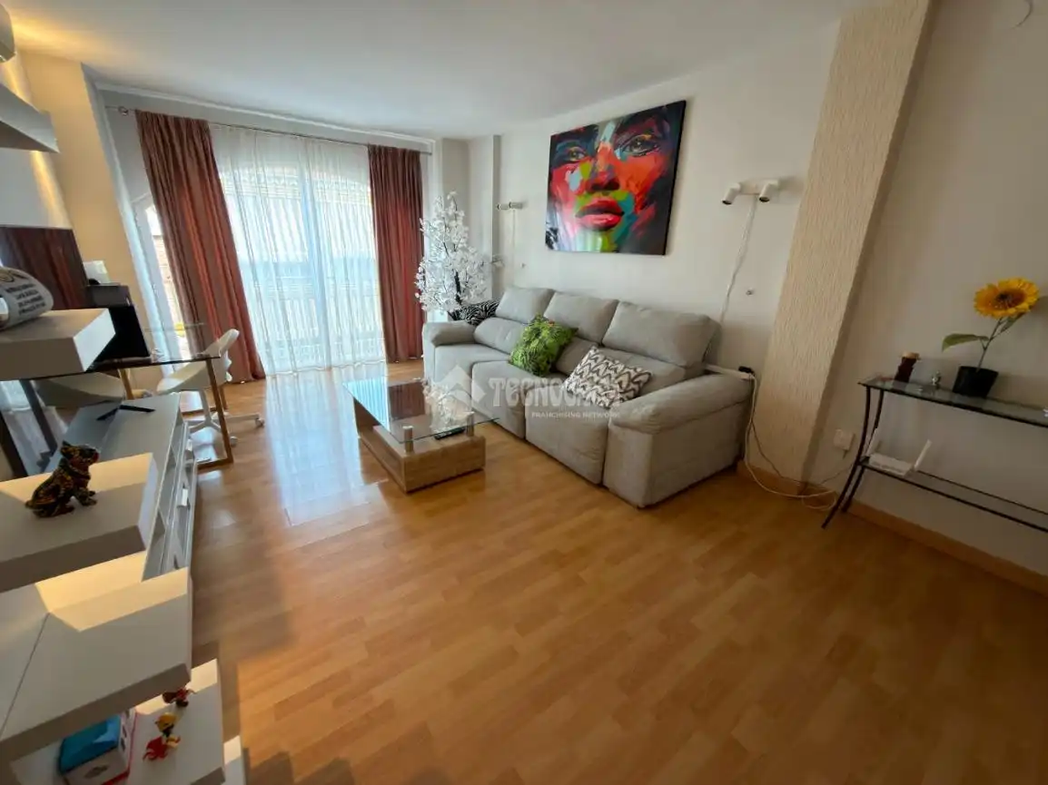 Living room of Flat for sale in Armilla  with Air Conditioner and Balcony