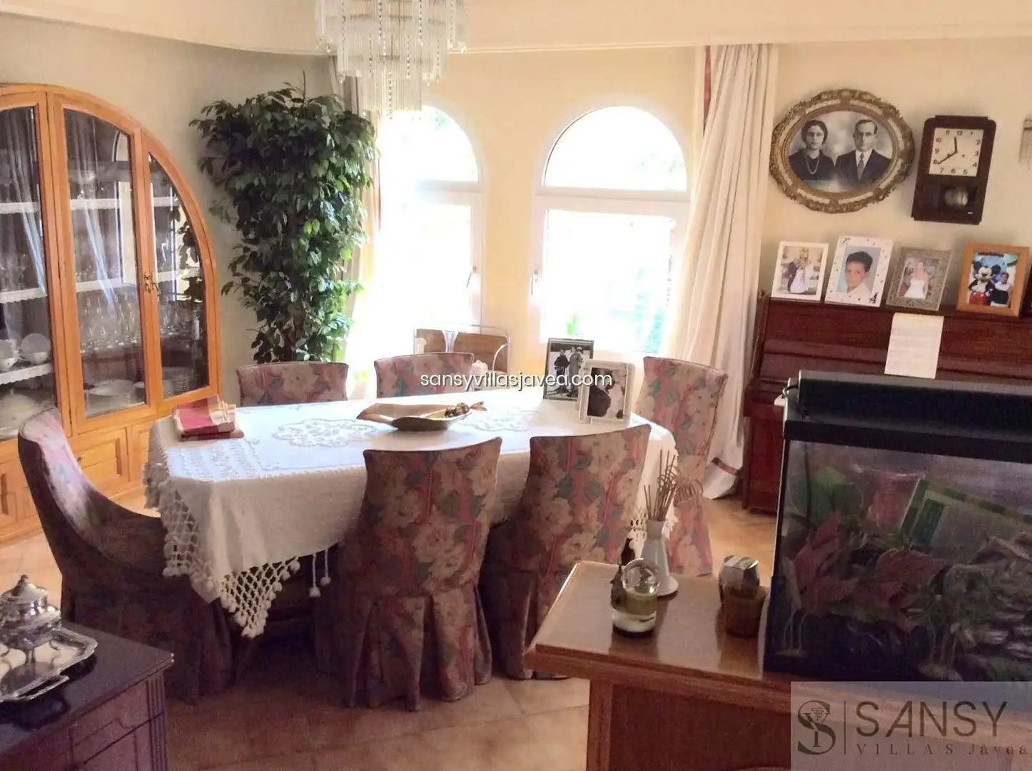 Dining room of Houses for sale in Jávea / Xàbia  with Air Conditioner, Storage room and Furnished