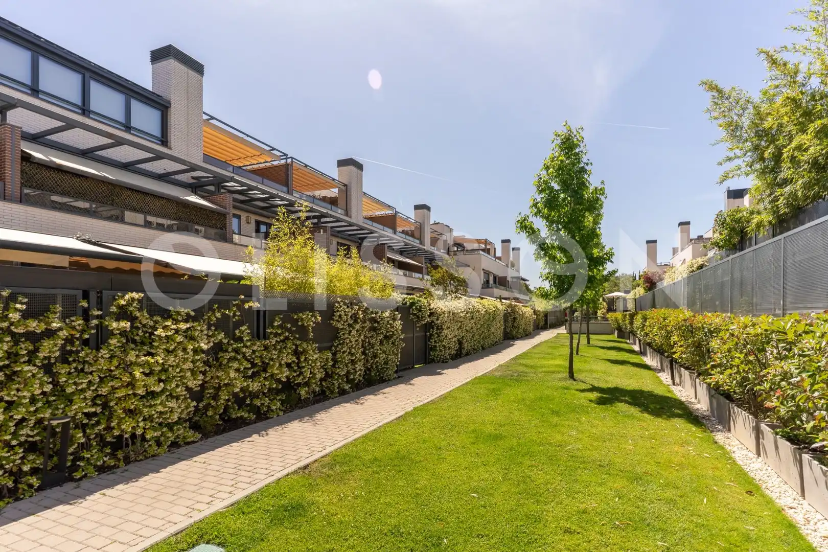 Terrace of Detached homes for sale in Madrid  with Air Conditioner, Heating and Private garden