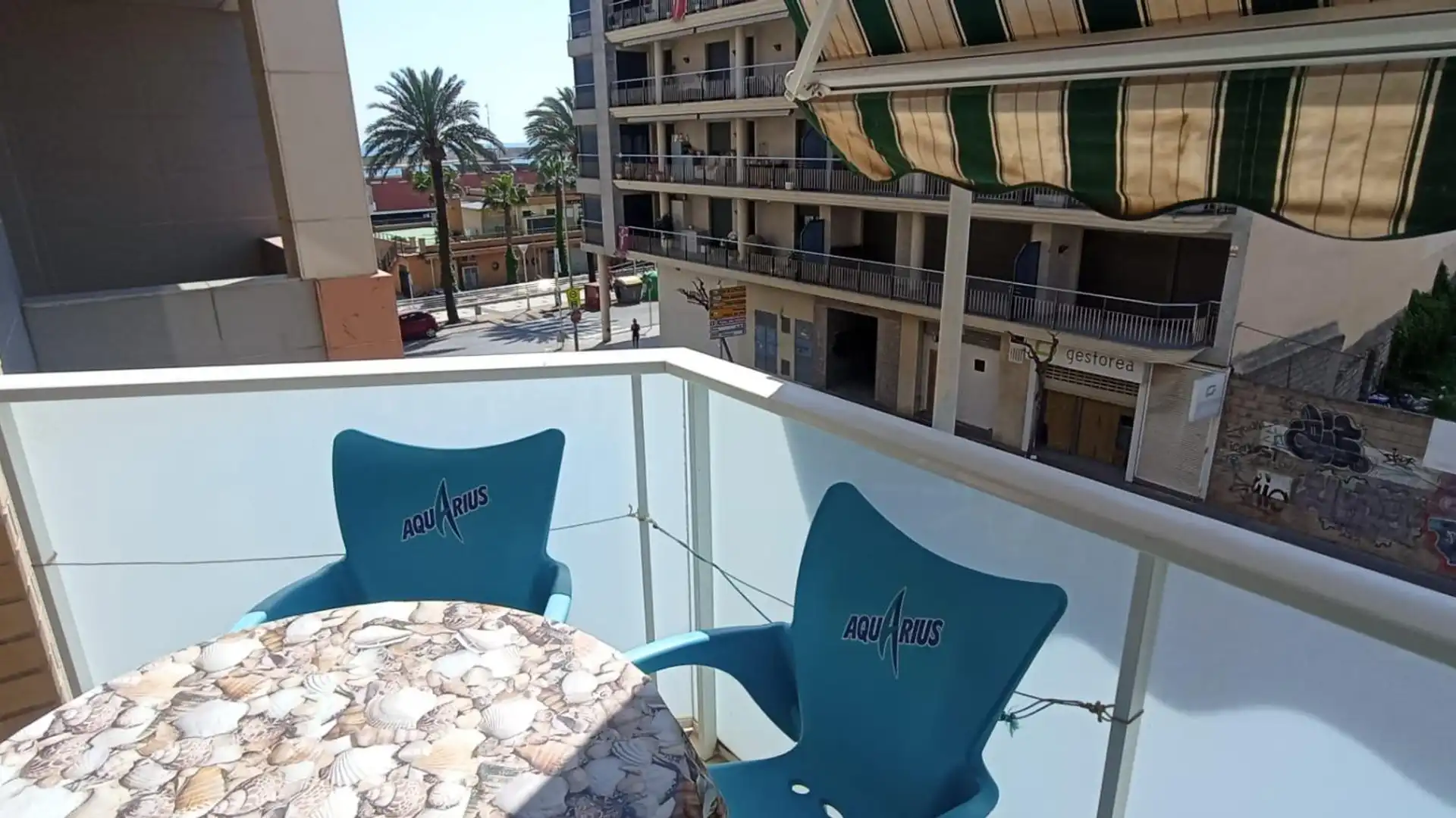 Terraza de Piso de alquiler en Benicarló con Terraza y Amueblado