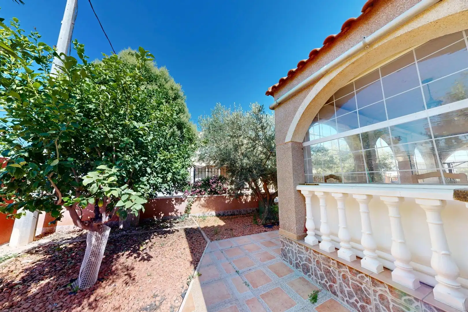 Jardí de Casa o xalet en venda en Cartagena amb Aire condicionat, Calefacció i Jardí privat