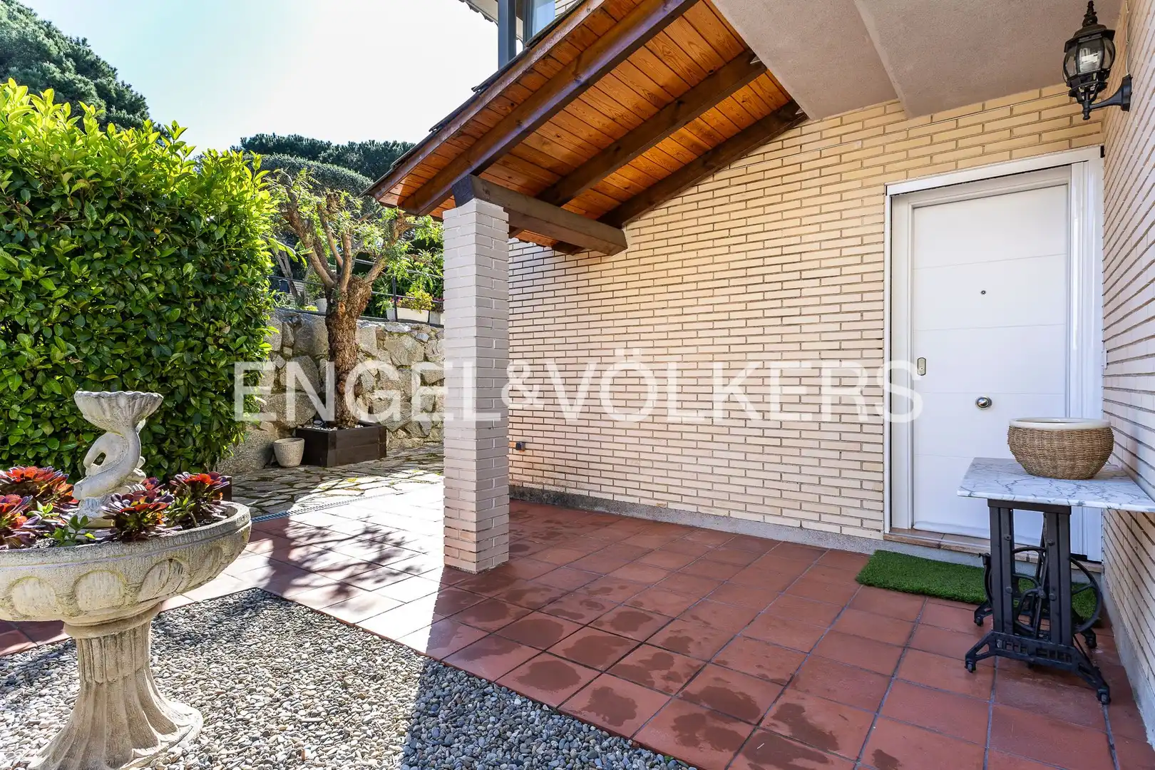 Terraza de Casa o chalet de alquiler en Sant Vicenç de Montalt con Calefacción, Jardín privado y Piscina