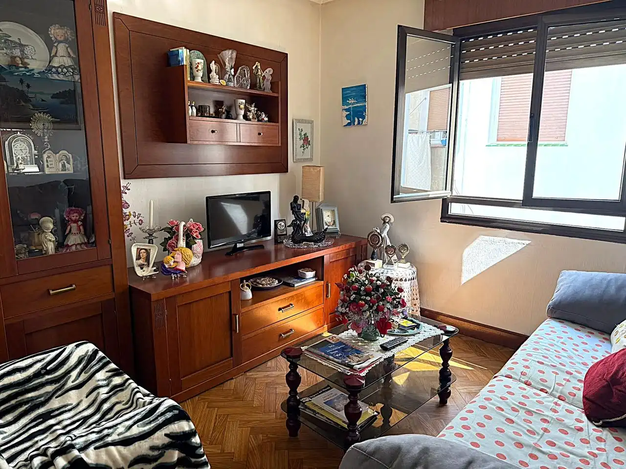 Sala de estar de Piso en venta en Bilbao 