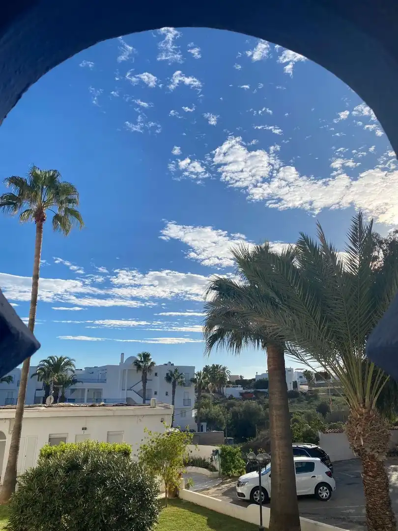 Vista exterior de Ático en venta en Mojácar con Terraza, Piscina y Amueblado