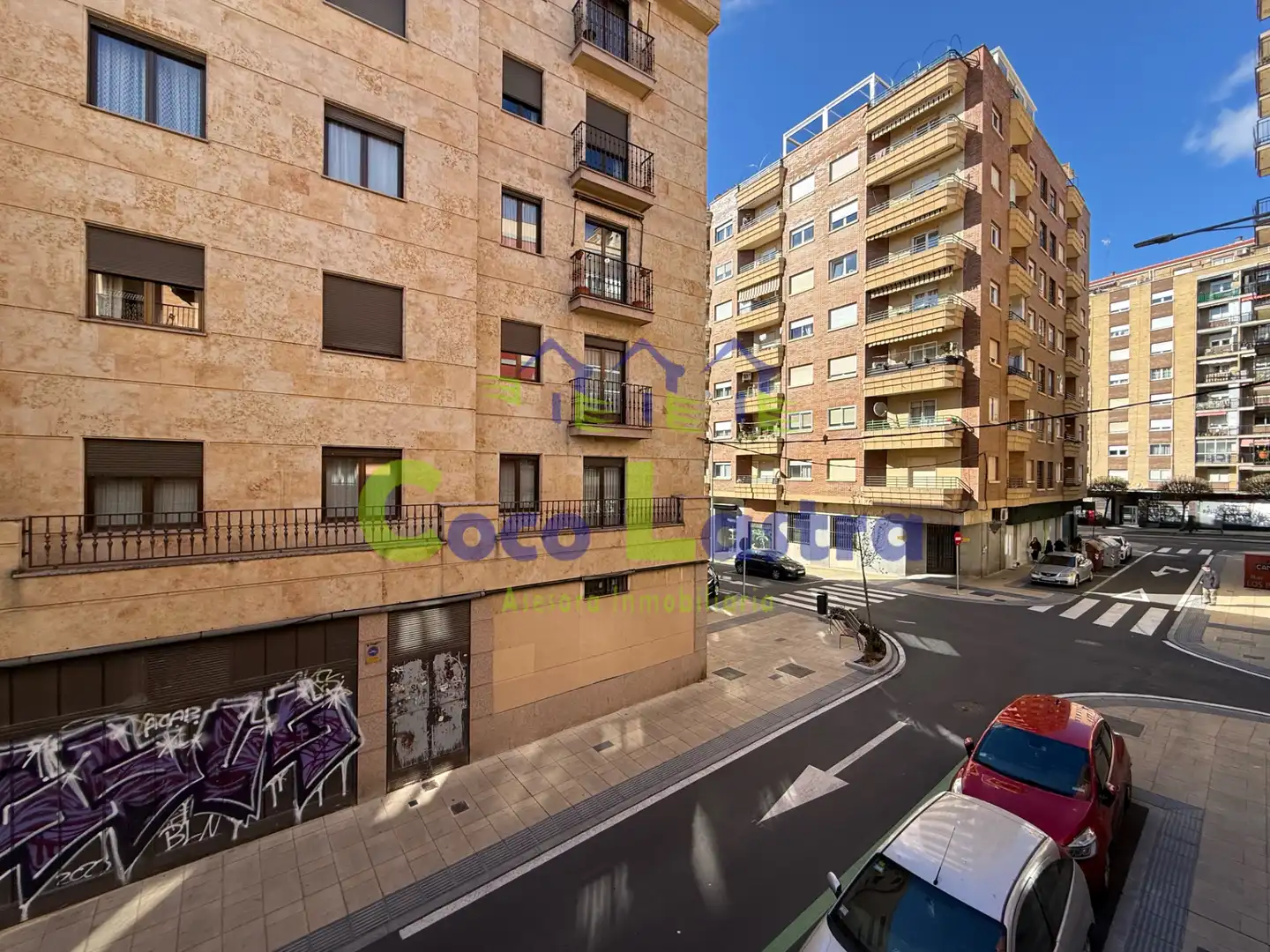 Außenansicht von Wohnung zum Verkauf in Salamanca mit Heizung, Parkett und Abstellraum