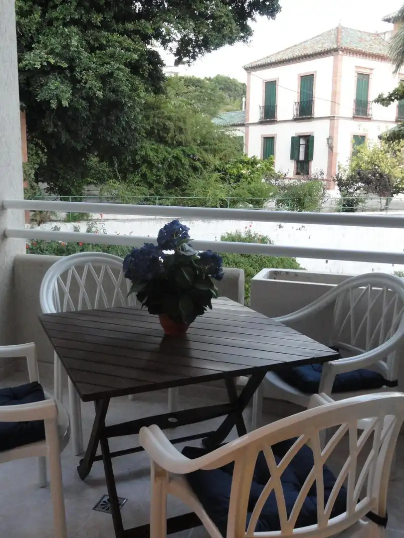 Terraza de Piso de alquiler en Torremolinos con Aire acondicionado, Parquet y Terraza