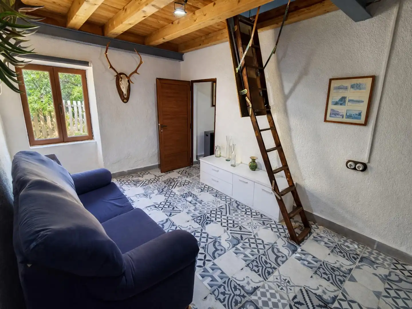Sala de estar de Finca rústica en venta en Sierro