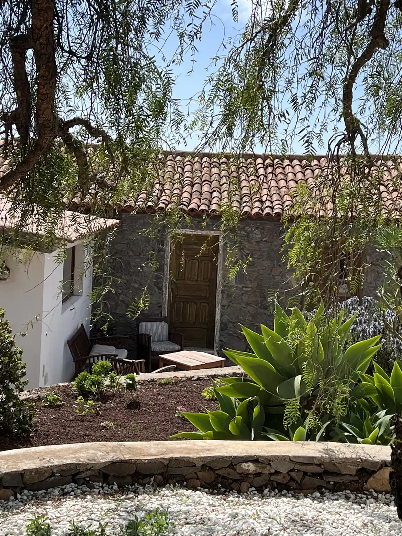Außenansicht von Haus oder Chalet zur Miete in Adeje mit Klimaanlage, Privatgarten und Terrasse
