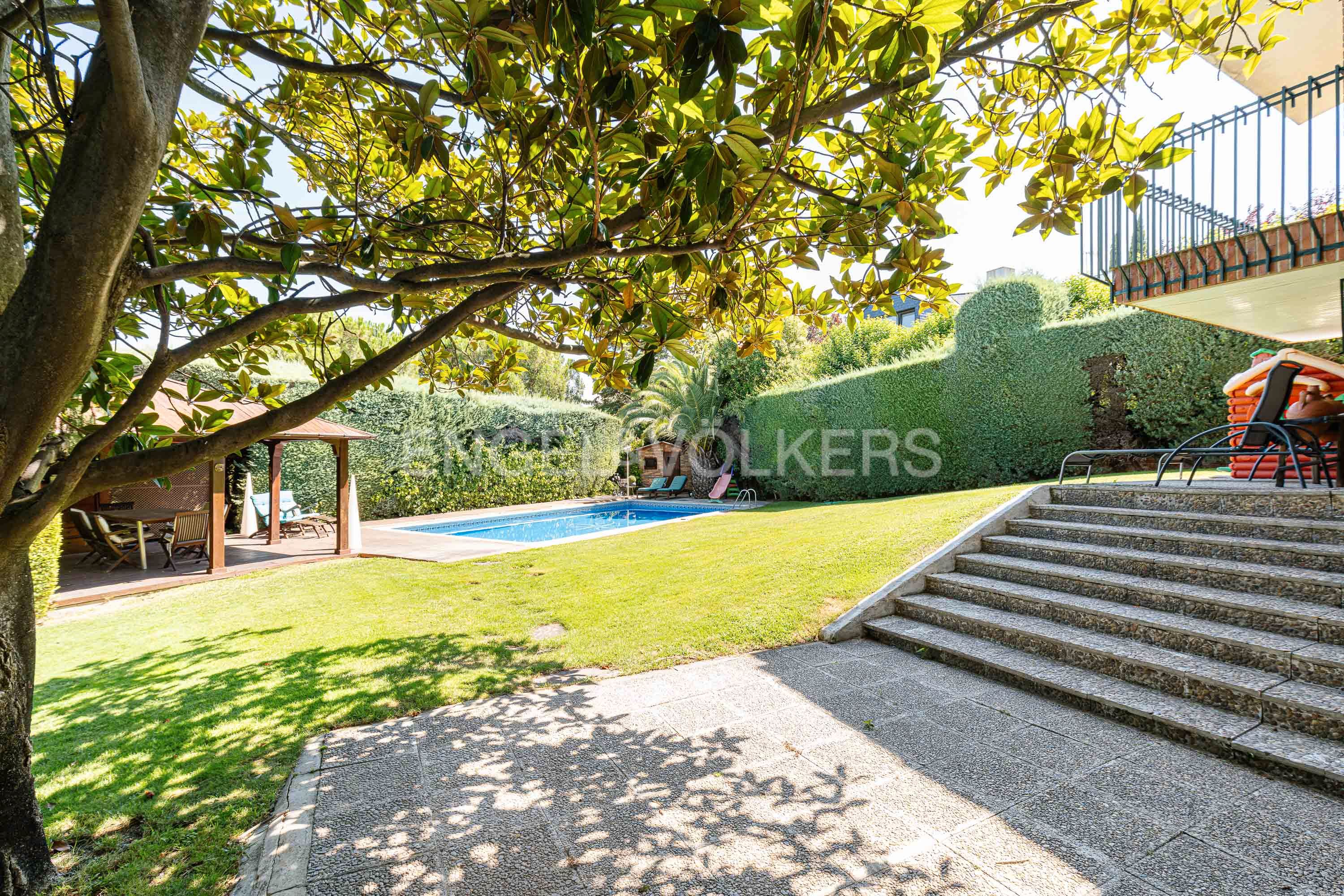 Swimming pool of House or chalet for sale in Majadahonda  with Air Conditioner, Heating and Private garden