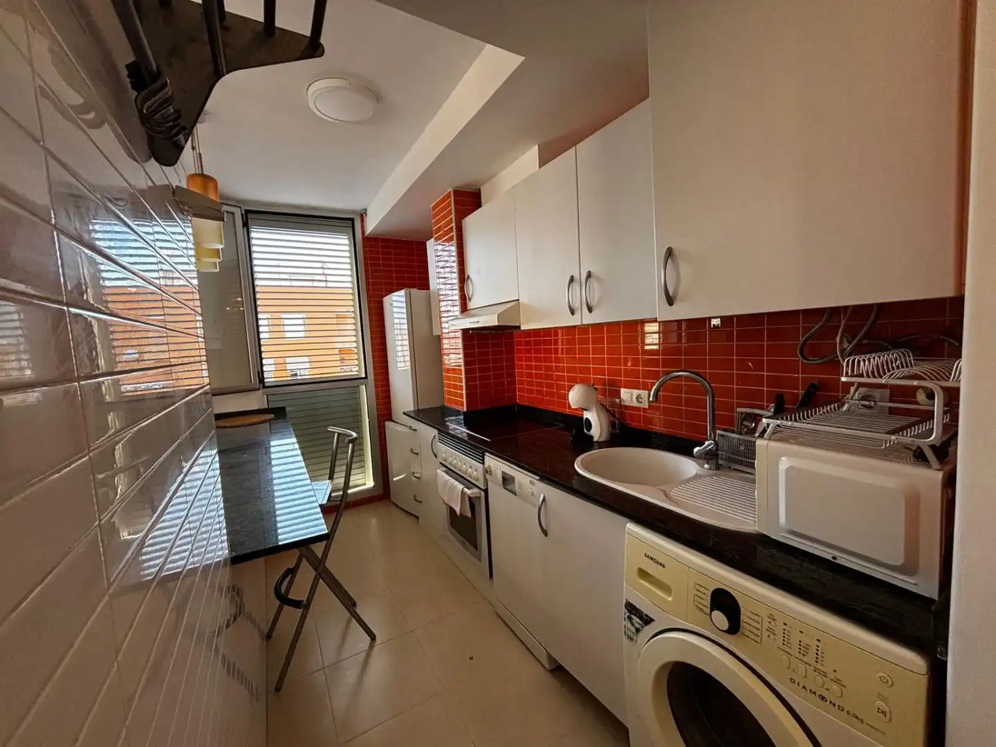 Cocina de Apartamento en venta en Moncofa con Aire acondicionado, Calefacción y Terraza