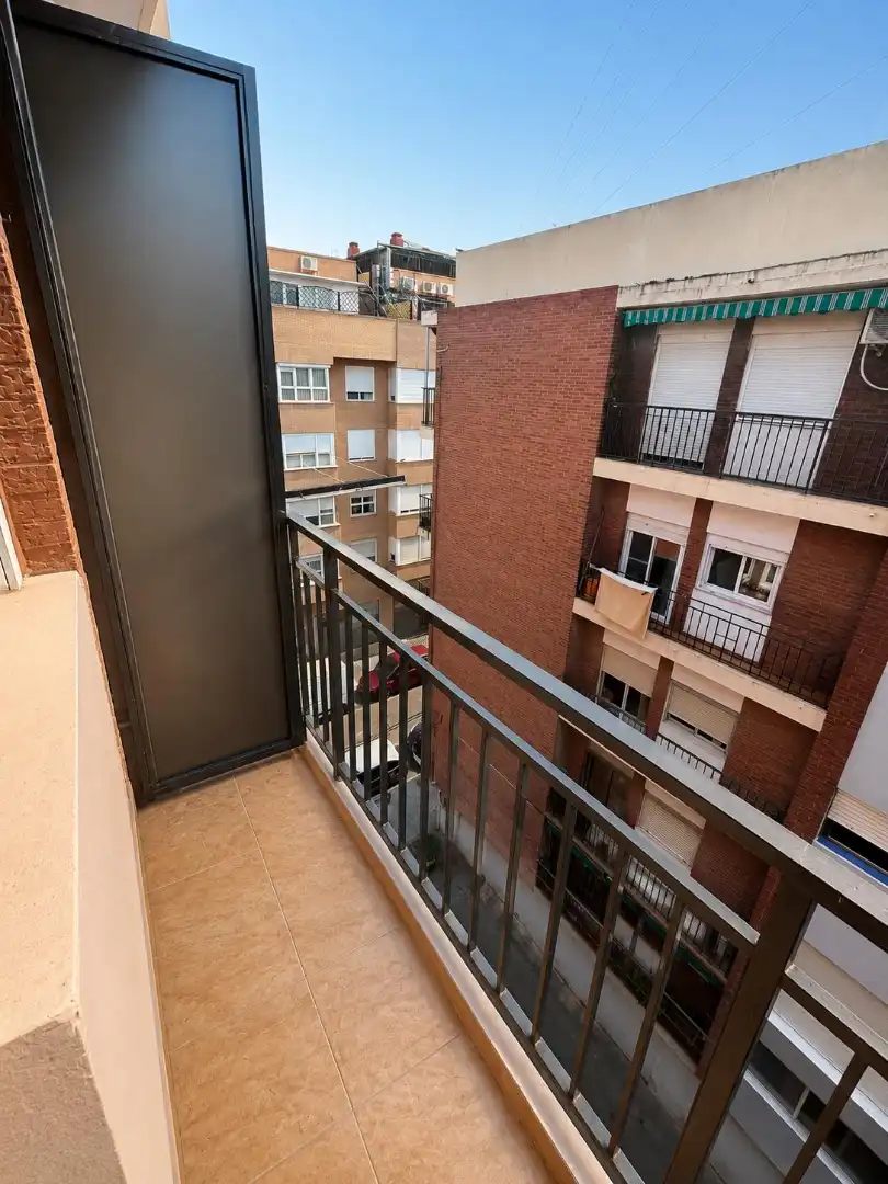 Terraza de Piso de alquiler en Valencia con Aire acondicionado, Amueblado y Horno