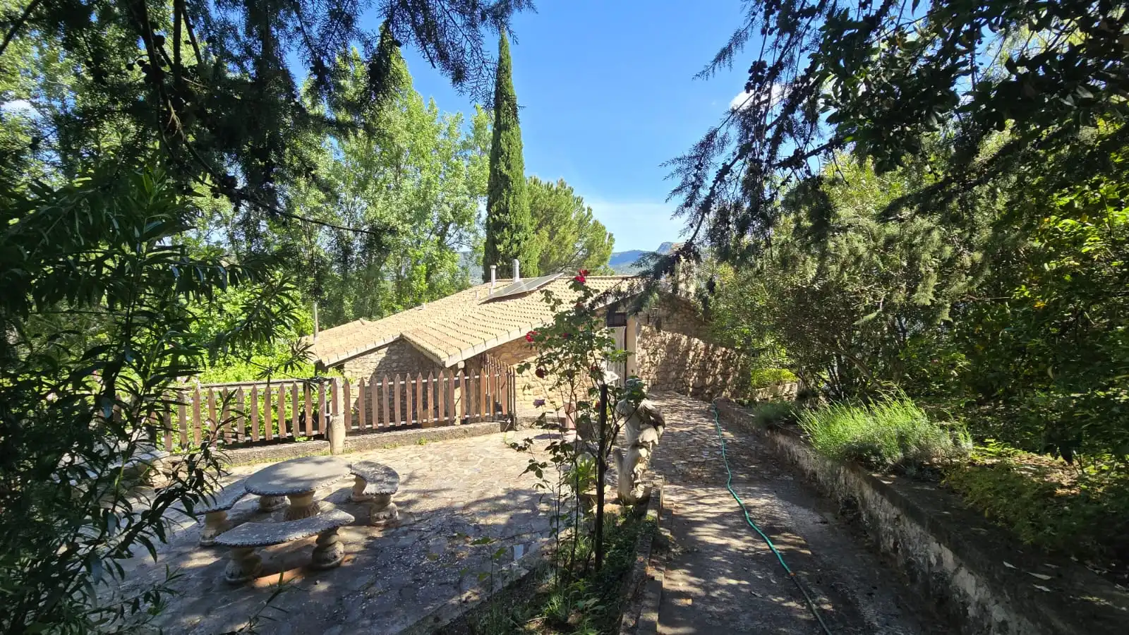 Jardín de Finca rústica en venta en Villanueva del Arzobispo con Calefacción, Trastero y Piscina