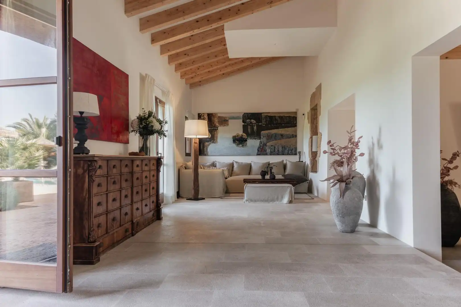 Living room of Country homes for sale in Sant Llorenç des Cardassar  with Air Conditioner, Heating and Private garden
