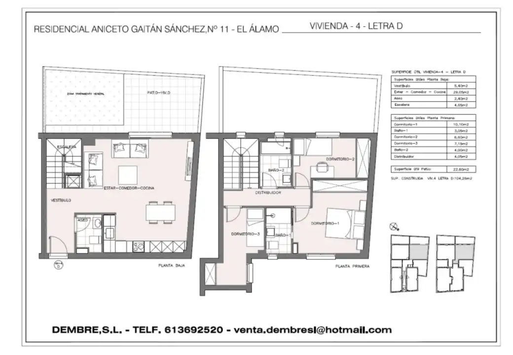 Dúplex en venda a Calle de Aniceto Gaitán Sánchez, 11, El Álamo