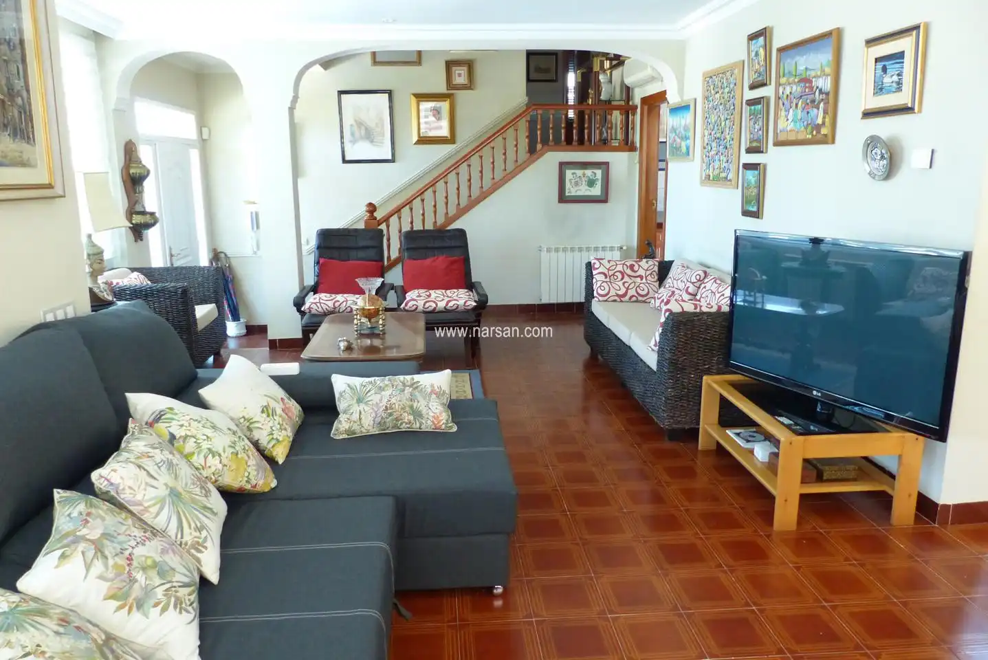 Sala d'estar de Casa o xalet en venda en Benicasim Golf