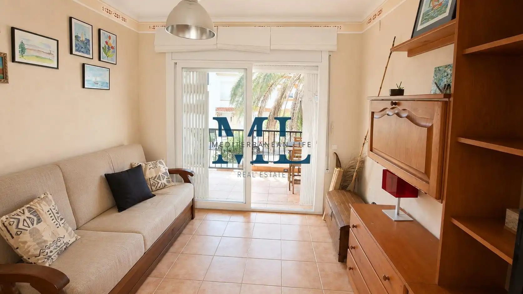 Sala de estar de Apartamento en venta en Altafulla