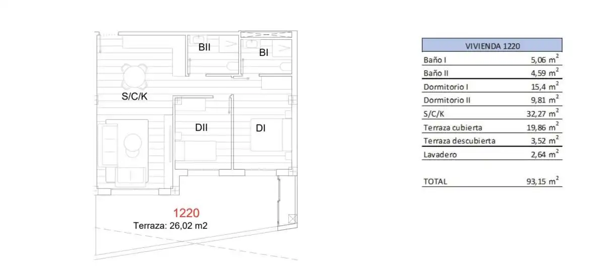 Apartament amb piscina en venda a San Miguel de Salinas, imagen 8