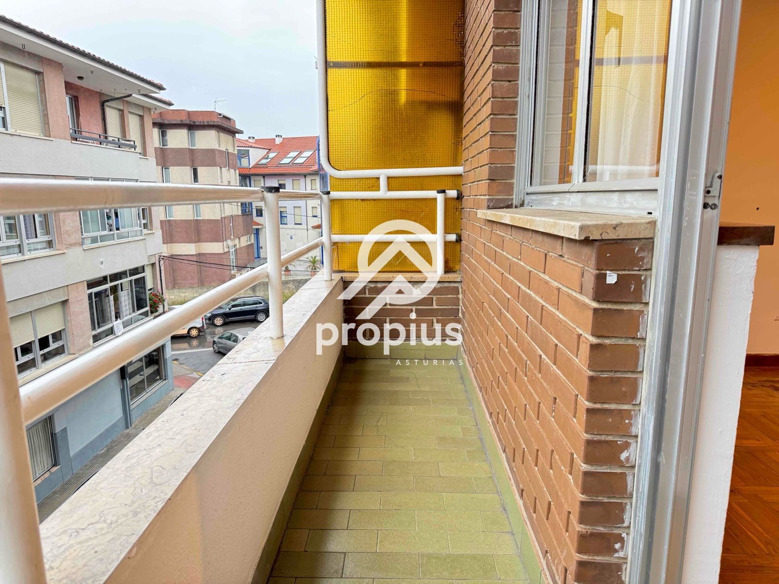 Balcony of Flat for sale in Llanes  with Heating, Parquet flooring and Terrace