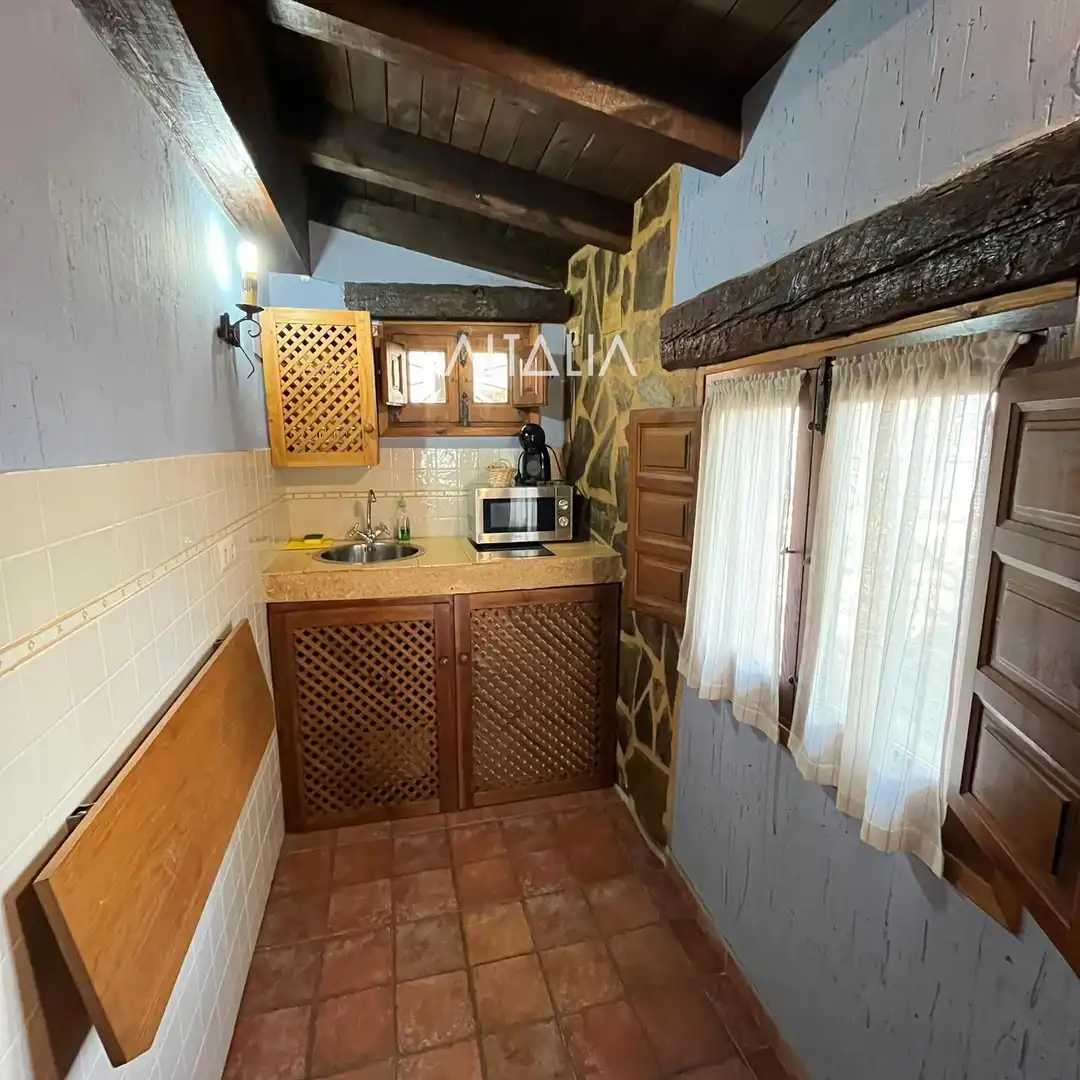 Cocina de Casa o chalet en venta en Villar de Olalla con Terraza y Amueblado