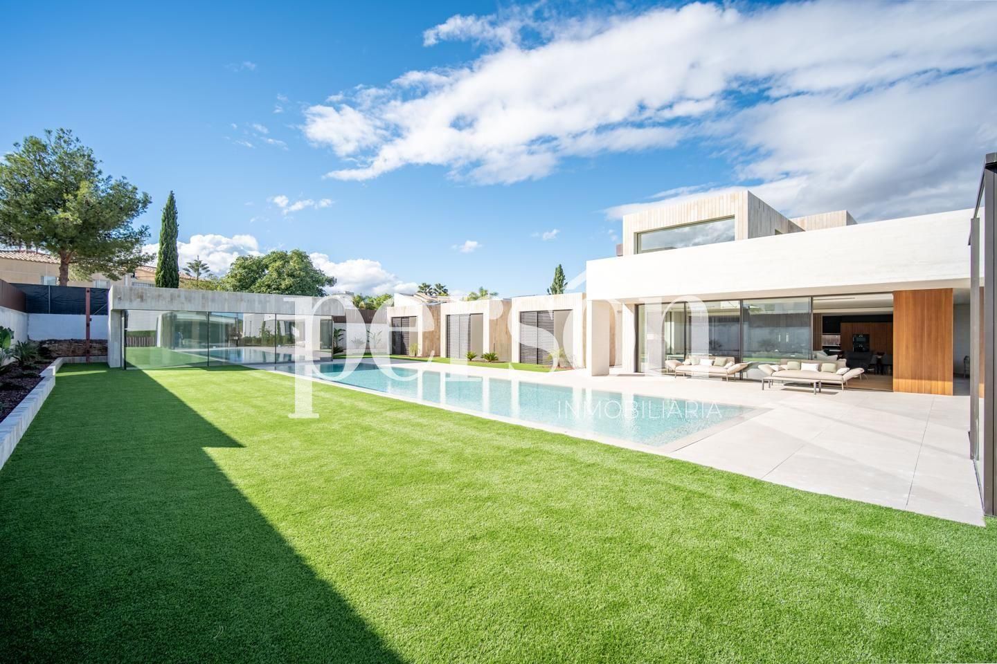 Jardín de Casa o chalet en venta en Godella con Aire acondicionado, Calefacción y Jardín privado