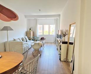 Living room of Apartment to share in  Madrid Capital  with Air Conditioner and Terrace