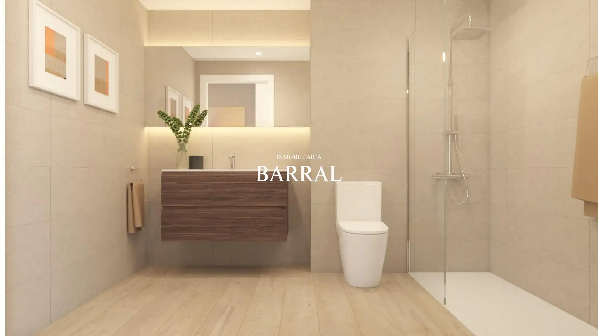 Bathroom of Flat for sale in Tudela  with Heating and Terrace
