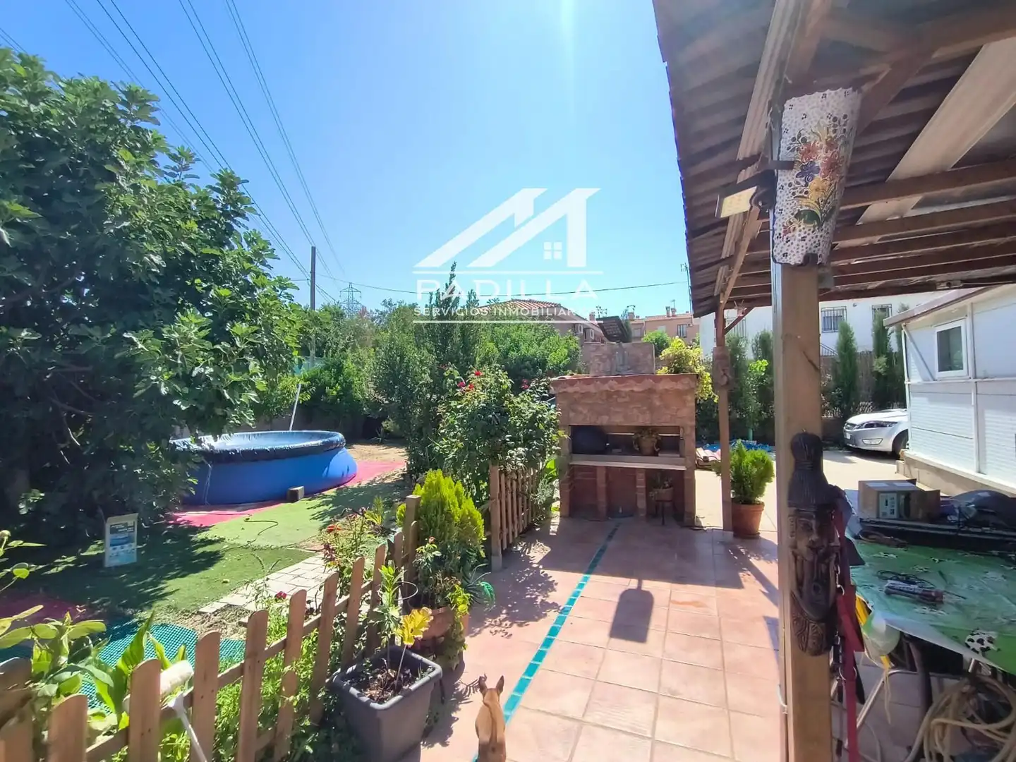 Garden of Houses for sale in Otero  with Air Conditioner and Heating